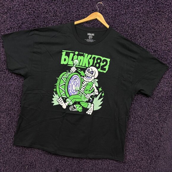 Blink 182 Marching Band Skeleton T-shirt size 3xl - Picture 3 of 4
